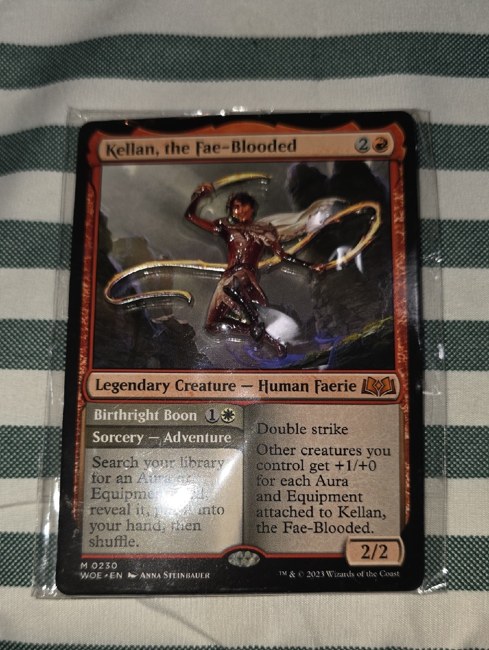 Kellan, The Fae-Blooded Metal Pin (MTG MagicCon Exclusive)